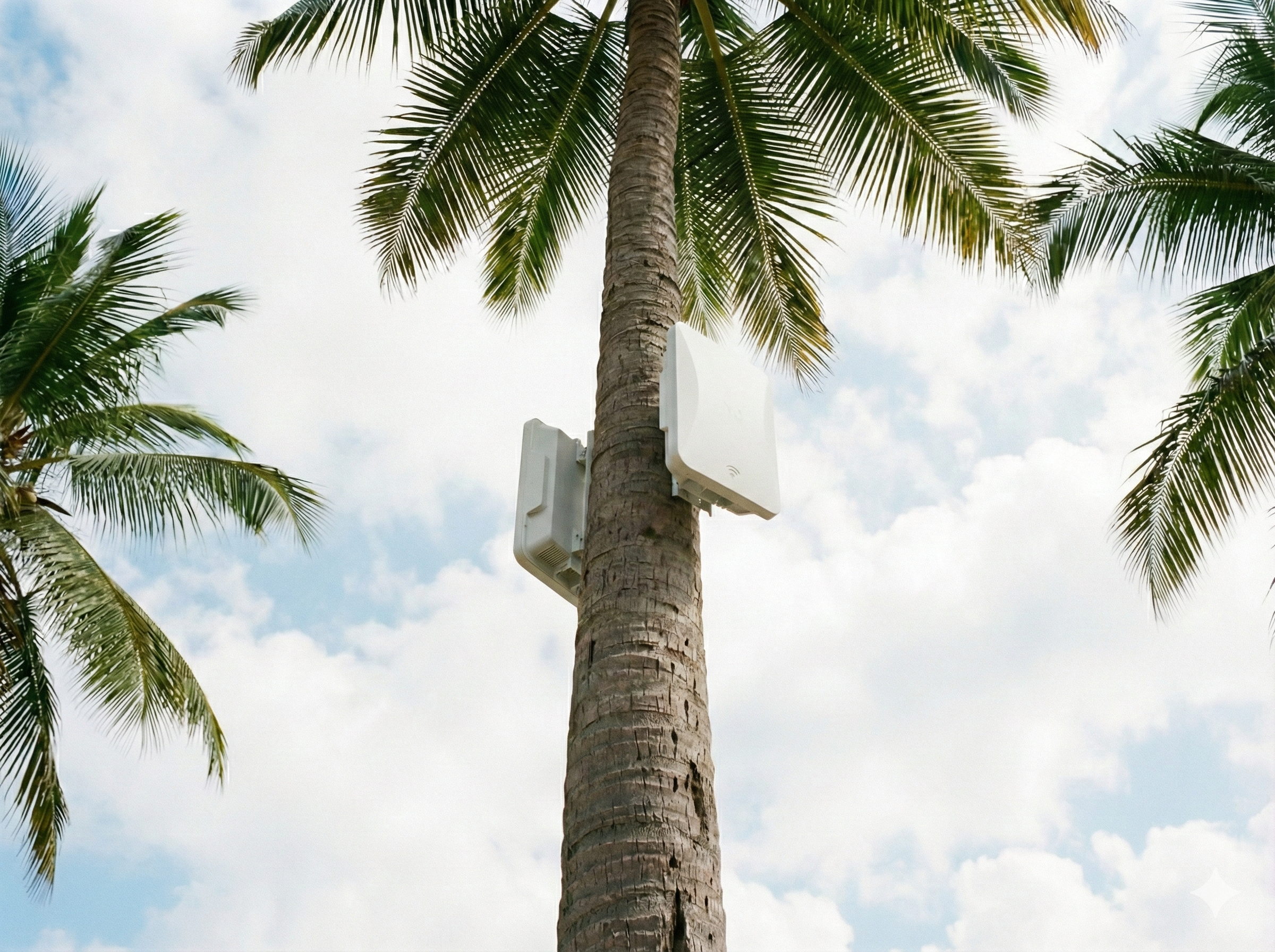 Fiber internet and remote work setup at Sweet Home Punta Cana